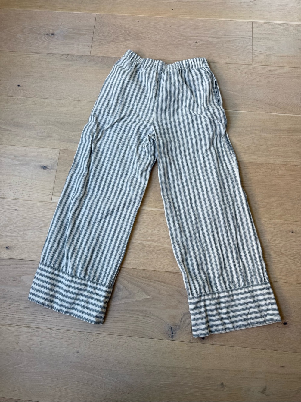 Reformation Fernando Linen Wide Leg Short Pant - Size XSP